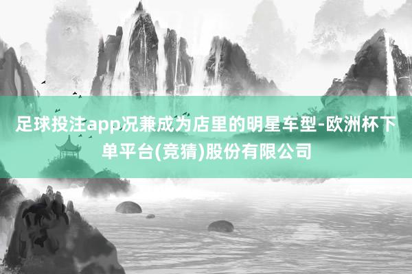 足球投注app况兼成为店里的明星车型-欧洲杯下单平台(竞猜)股份有限公司
